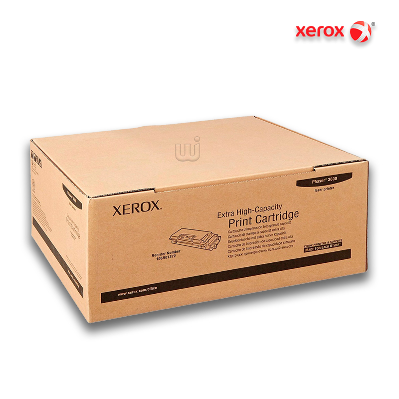 106R01372.jpg Tóner Xerox 106R01372 Black Phaser 3600 Alta Capacidad (20,000 Pag) - Imagen 1