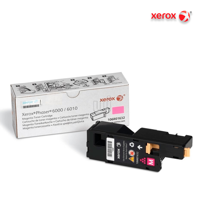 106R01632.jpg Tóner Xerox 106R01632 Magenta Phaser 6000, 6010 WorkCentre 6015 (1,000 Pag) - Imagen 1