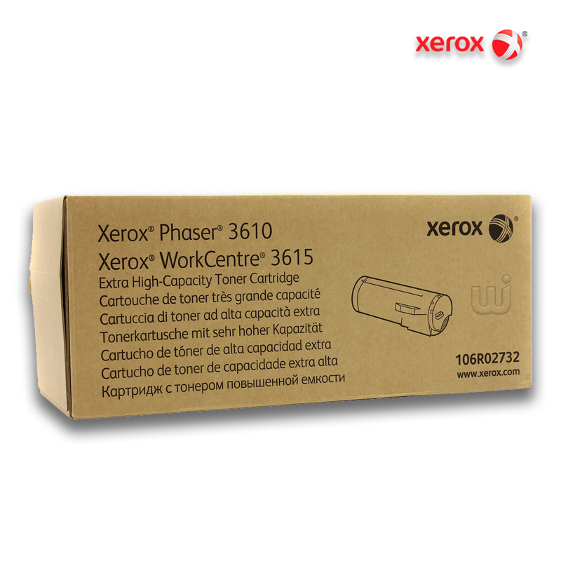 106R02732.jpg Tóner Xerox 106R02732 Black Extra High Capacity Para Phaser 3610, WC3615 (25,300 Pag) - Imagen 1