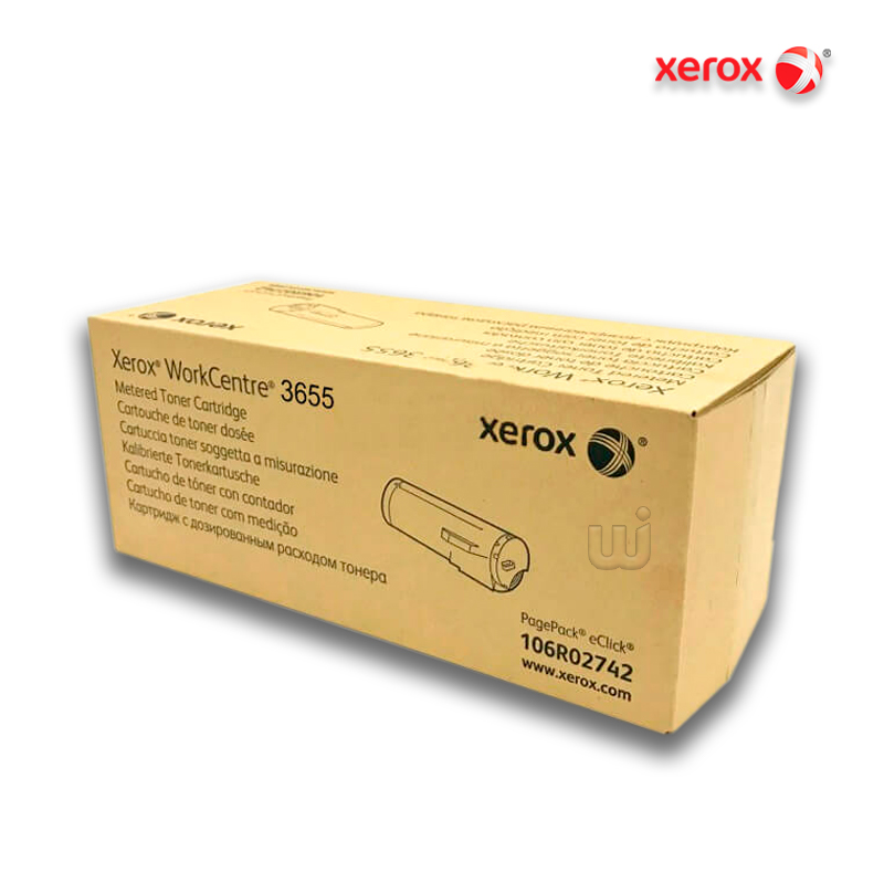 106R02742.jpg Tóner Xerox 106R02742 Black METERED Para WorkCentre 3655 (30,000 Pag) - Imagen 1