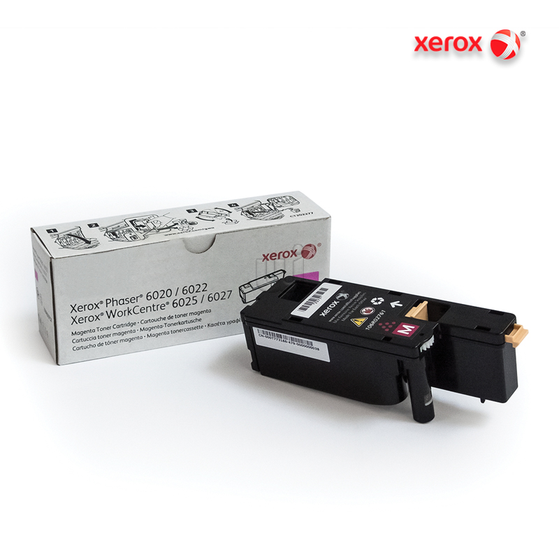 106R02761.jpg Tóner Xerox 106R02761 Magenta Phaser 6020, WorkCentre 6025 (1,000 Pag) - Imagen 1