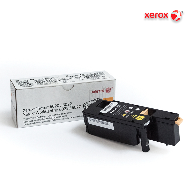 106R02762.jpg Tóner Xerox 106R02762 Yellow Phaser 6020, WorkCentre 6025 (1,000 Pag) - Imagen 1