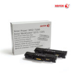 Tóner Xerox 106R02782 Black Phaser 3052, 3260, WC3215, 3225 Dual Pack (6,000 Pag)
