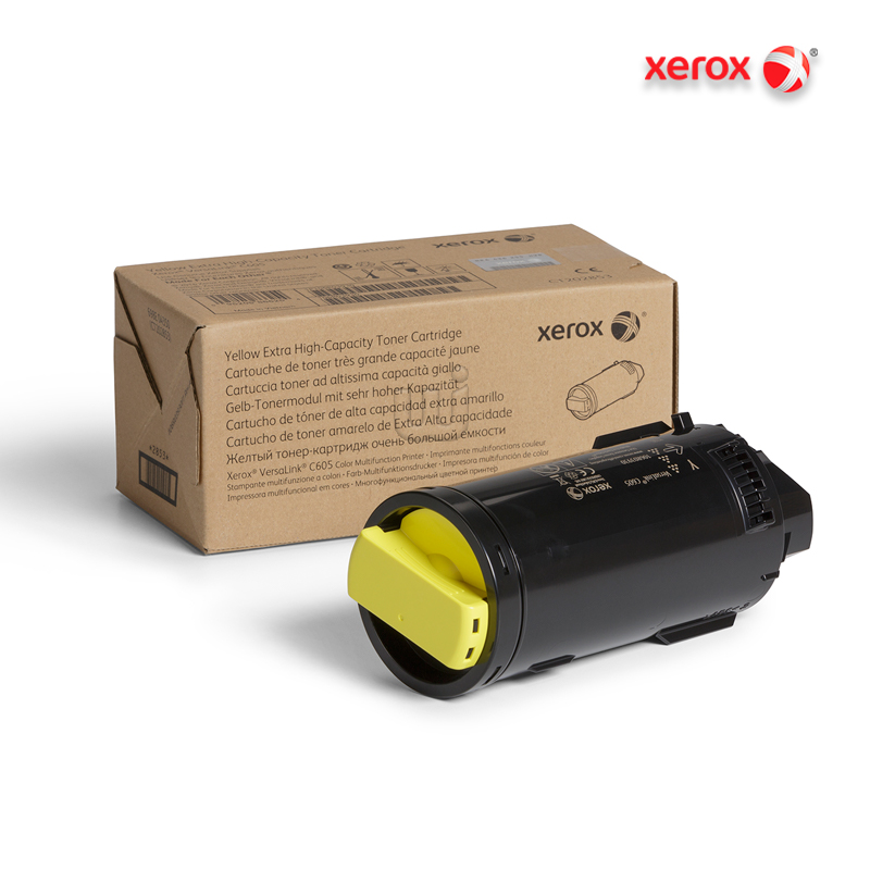 106R03938.jpg Tóner Xerox 106R03938 Yellow Extra High Capacity Para VersaLink C605 (16,800 Pag) - Imagen 1