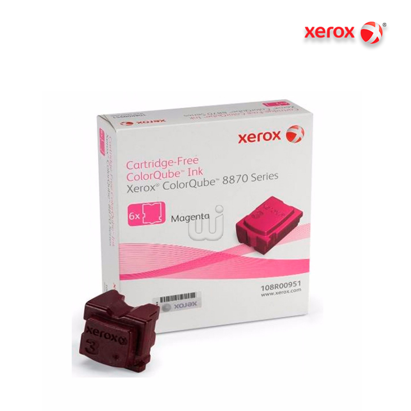 108R00959.jpg Tinta Sólida Xerox 108R00959 Magenta (6 barras) Para ColorQube 8870, 8880 (17,300 Pag) - Imagen 1