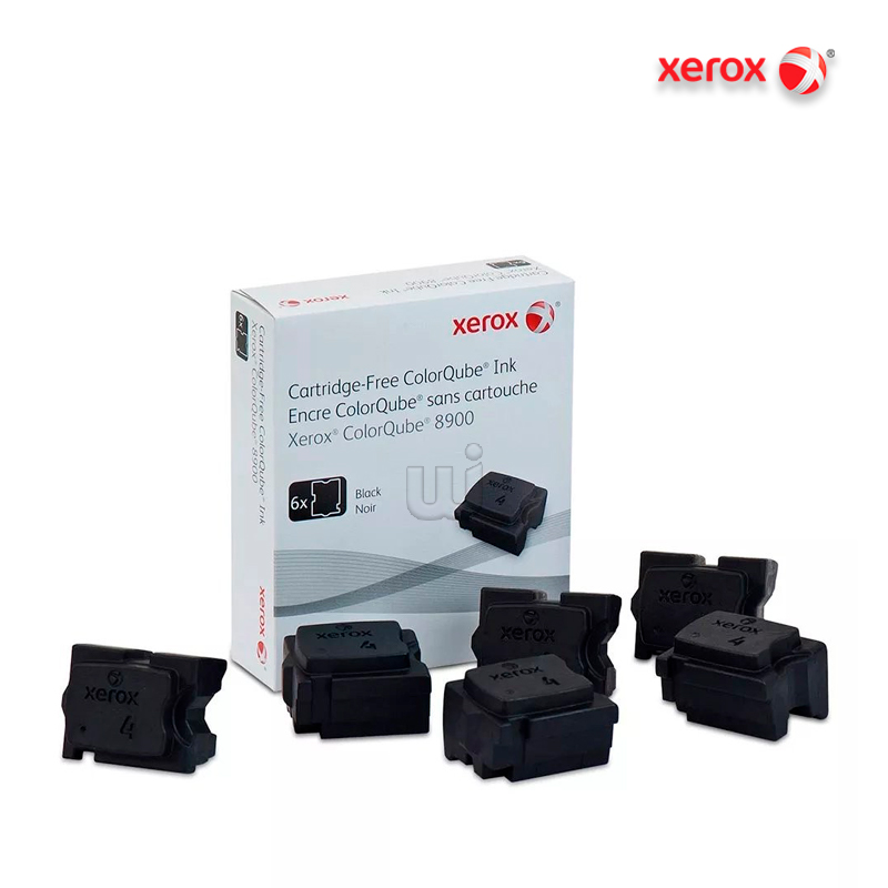 108R01025.jpg Tinta Sólida Xerox 108R01025 Black (6 barras) Para ColorQube 8900 (18,000 Pag) - Imagen 1