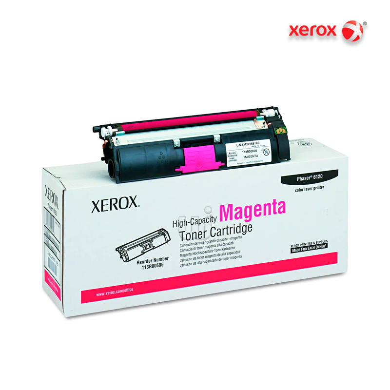 113R00695.jpg Tóner Xerox 113R00695 Magenta Phaser 6120, 6115MFP (4,500 Pag) - Imagen 1