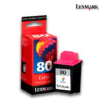 Tinta Lexmark 12A1980 (80) Color Z11, Z31, 3200, 5700 (275 Pag)