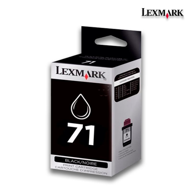 15M2971.jpg Tinta Lexmark 15M2971 (71) Black Z11, Z31, 3200, 5700 (270 Pag) - Imagen 1