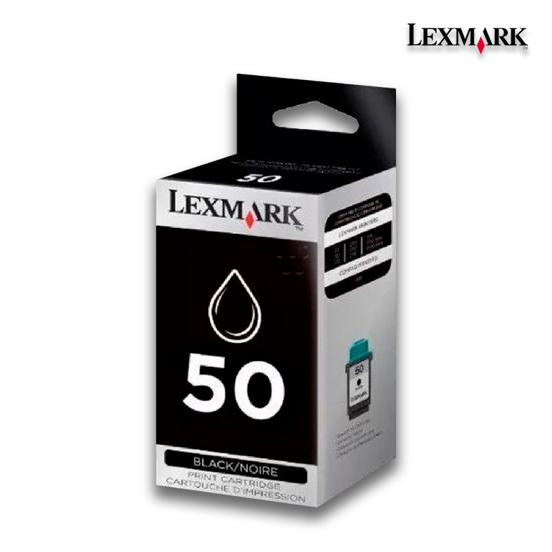 17G0050.jpg Tinta Lexmark 17G0050 (50) Black Z12, Z22, Z32 (450 Pag) - Imagen 1