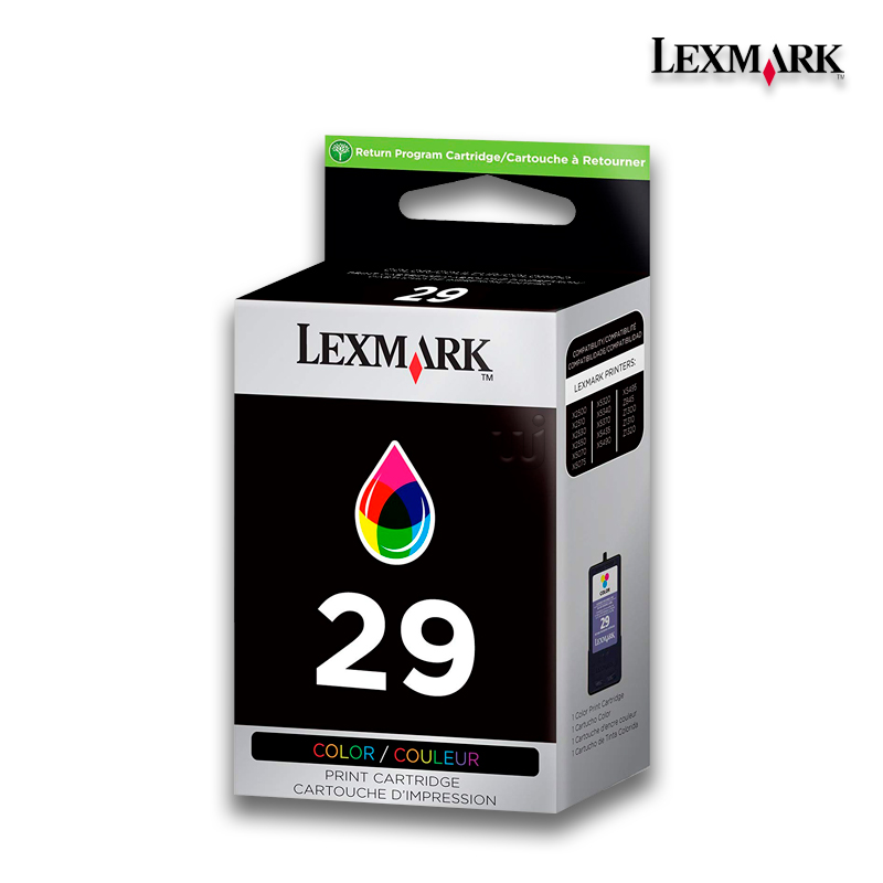 18C1429.jpg Tinta Lexmark 18C1429 (29) Color X5070 (150 Pag) - Imagen 1