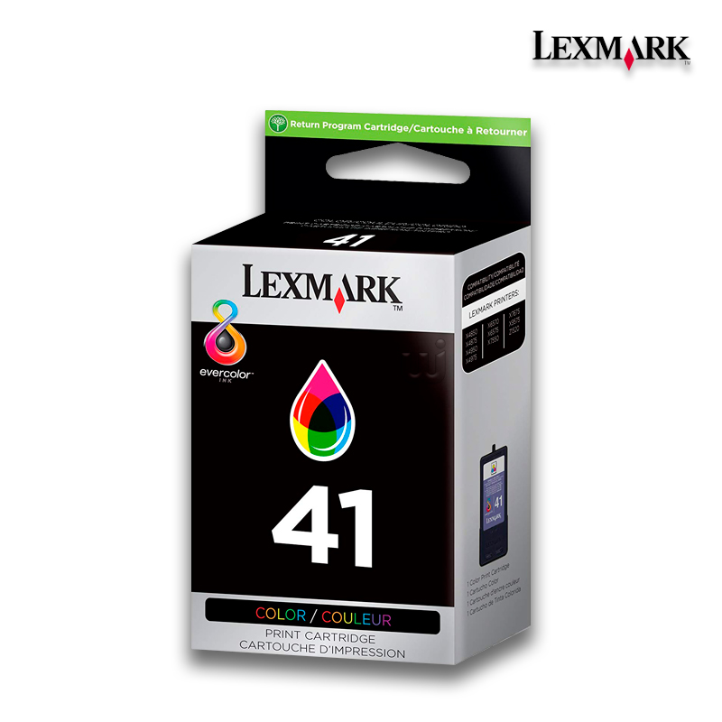 18Y0141.jpg Tinta Lexmark 18Y0141 (41) Color X4850 (210 Pag) - Imagen 1