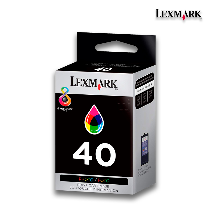 18Y0340.jpg Tinta Lexmark 18Y0340 (40) Foto Z1520 (500 Pag) - Imagen 1