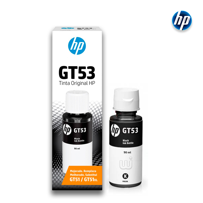 1VV22AL.jpg Tinta Hp 1VV22AL (GT53) GT510 Negro (4,000 Pag) - Imagen 1