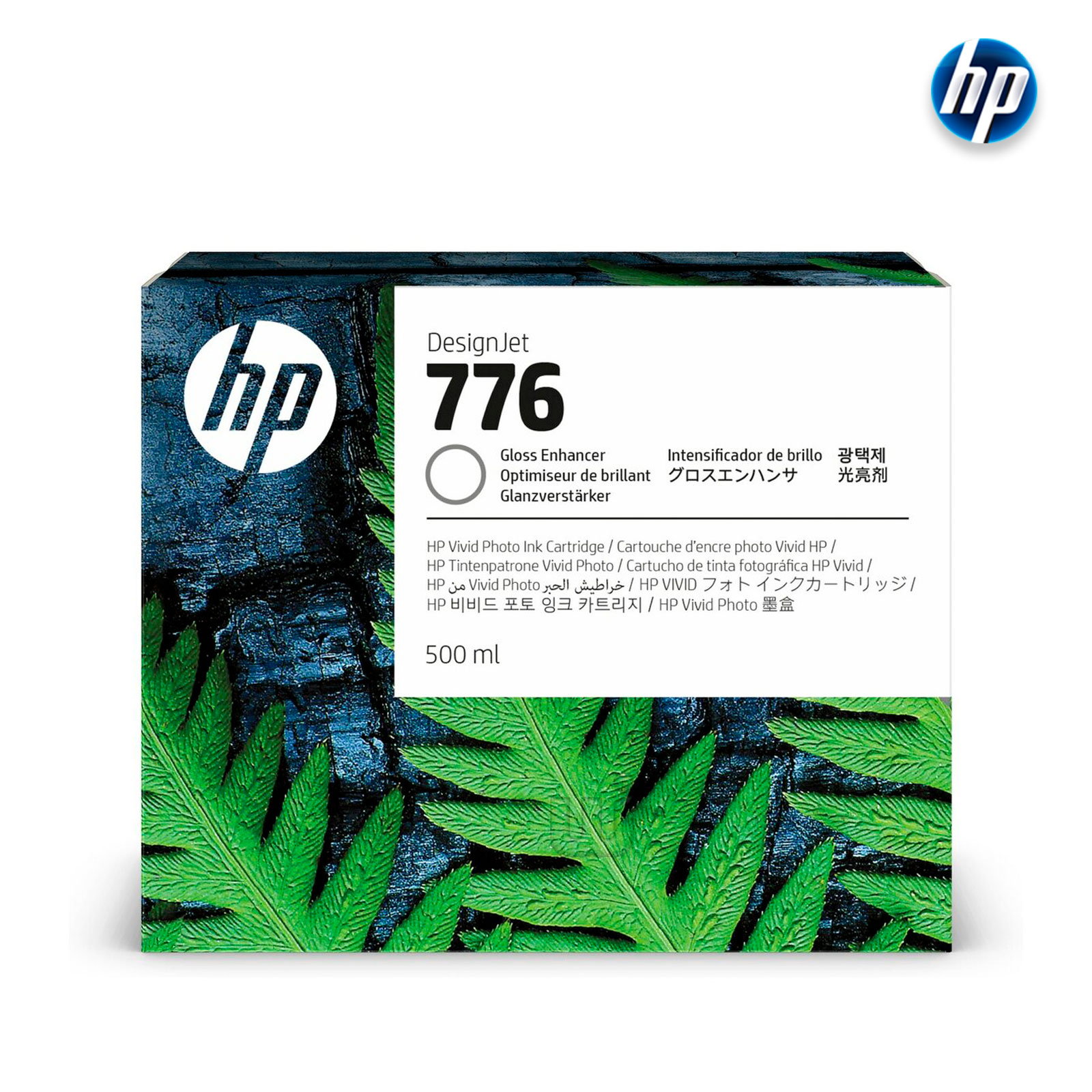 1XB06A.jpg Tinta HP 1XB06A (776) Gloss Enhacer 500ML | DesignJet Z9+Pro - Imagen 1