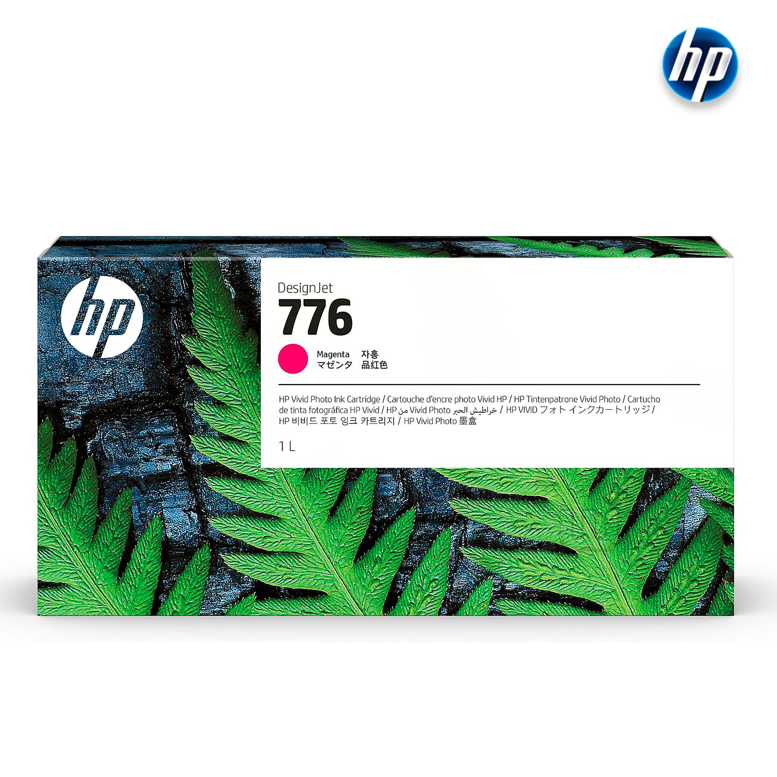 1XB07A.jpg Tinta HP 1XB07A (776) Magenta 1LT | DesignJet Z9+Pro - Imagen 1