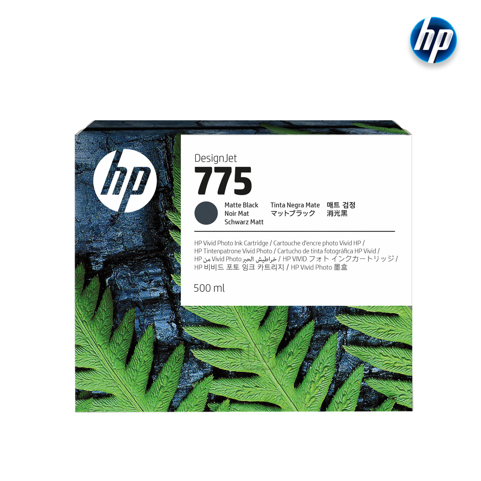 1XB22A.jpg Tinta HP 1XB22A (775) Matte Black 500ML | DesignJet Z9+Pro - Imagen 1
