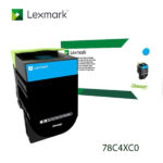 Tóner Lexmark 78C4XC0 Cyan | CX622  CS421