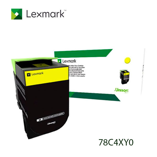 78C4XY0.jpg TONER LEXMARK 78C4XY0 YELLOW | CX622, CS421 - Imagen 1
