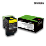 Tóner Lexmark 80C8XY0 (808XY) Yellow CX510de (4,000 Pag)