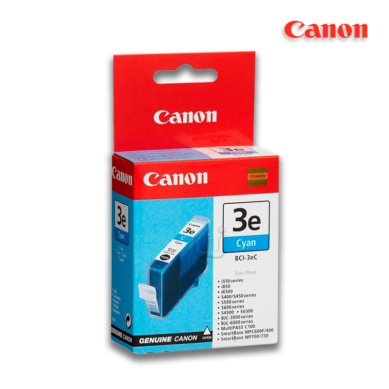 BCI-3eC.jpg Tinta Canon BCI-3eC Cyan Para BJC-6000, S400 (280 Pag) - Imagen 1