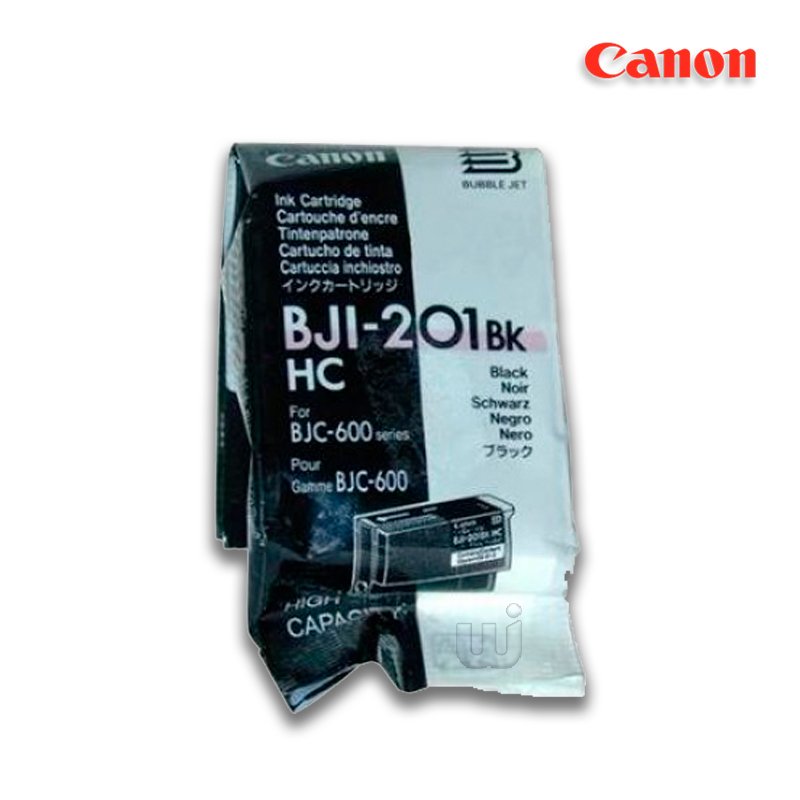 BJI-201BK.jpg Tinta Canon BJI-201BK Black Para BJC-600, 610 (450 Pag) - Imagen 1