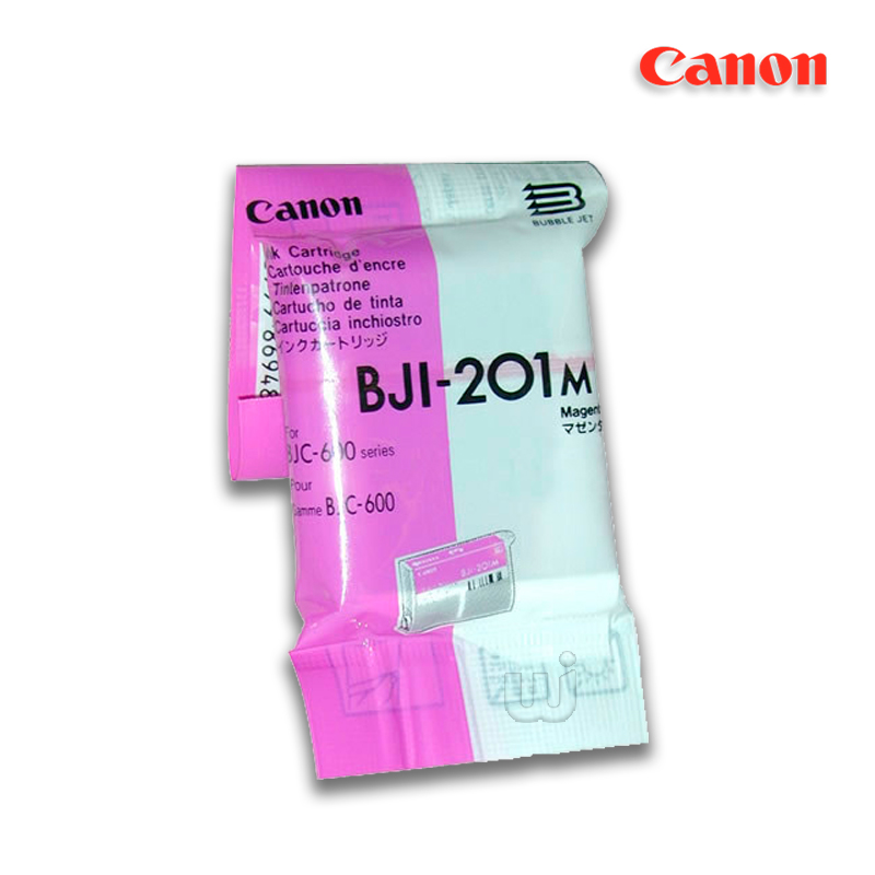 BJI-201M.jpg Tinta Canon BJI-201M Magenta Para BJC-600, 610 (210 Pag) - Imagen 1