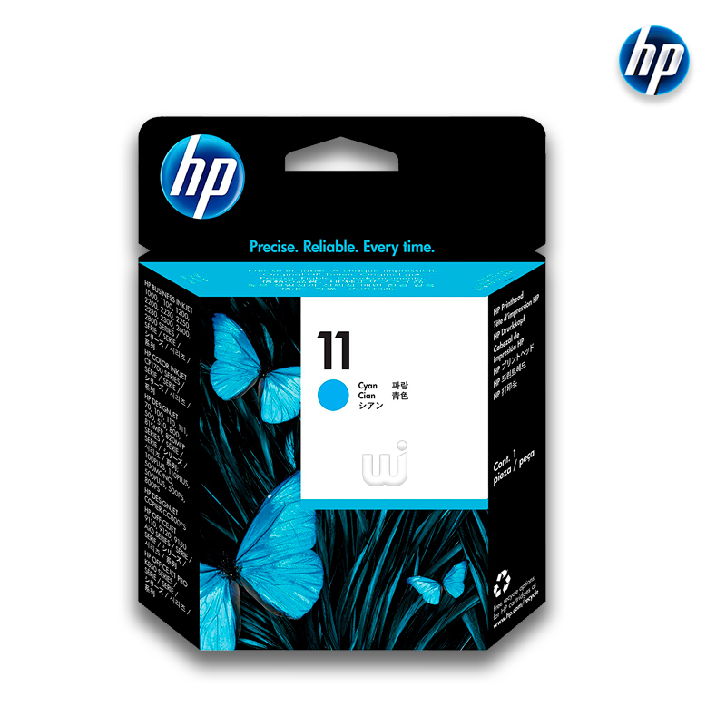 C4811A.jpg Cabezal HP 11 (C4811A) Cyan | DesignJet 20PS - Imagen 1