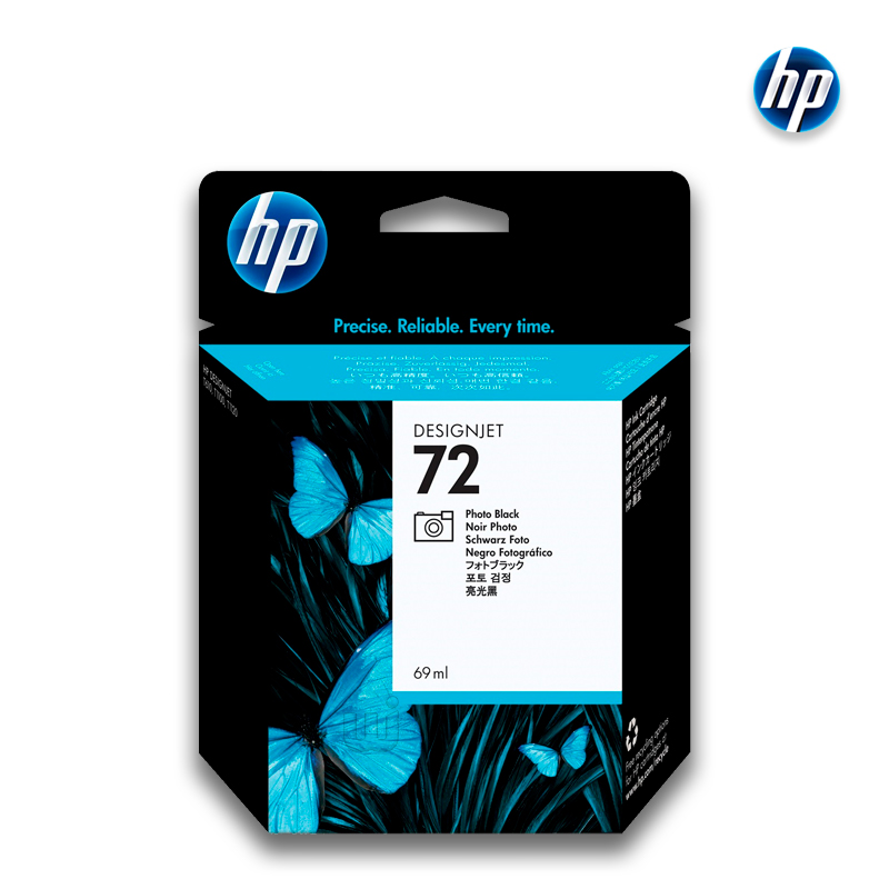 C9397A.jpg Tinta HP C9397A (72) 69ML Photo Black DesignJet T610 - Imagen 1