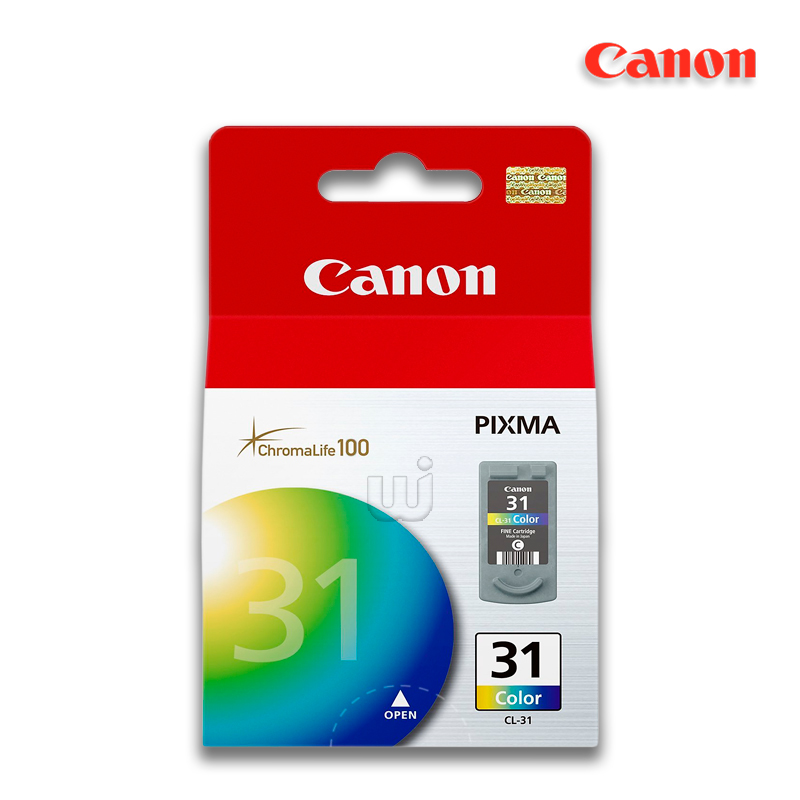 CL-31.jpg Tinta Canon CL-31 Color 9ML Para iP1800, iP2600, MP140 (95 Pag) - Imagen 1