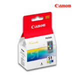 Tinta Canon CL-51 Color 21ML Para MP150, MP160, MP170 (160 Pag)