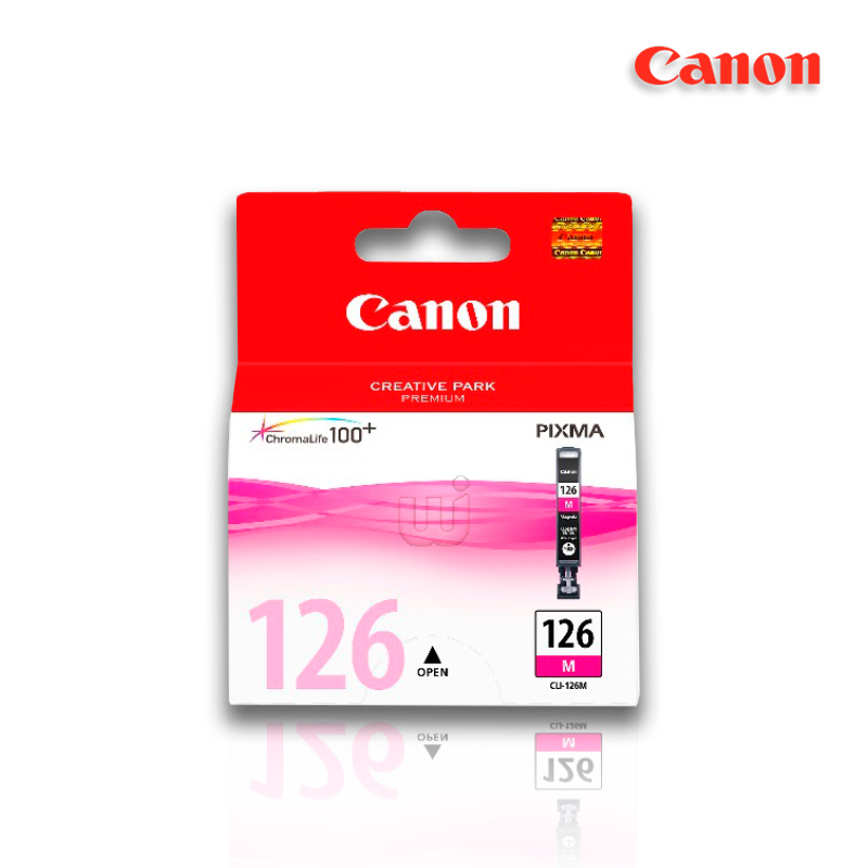 CLI-126M.jpg Tinta Canon CLI-126M Magenta 9ML Para iP4810 (210 Pag) - Imagen 1