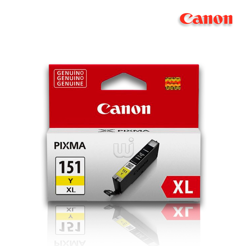 CLI-151XLY.jpg Tinta Canon CLI-151XL Yellow 11ML Para MG6210, MG5410, iP7210 (665 Pag) - Imagen 1