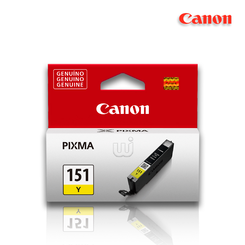 CLI-151Y.jpg Tinta Canon CLI-151 Yellow 7ML Para MG6210, MG5410, iP7210 (332 Pag) - Imagen 1