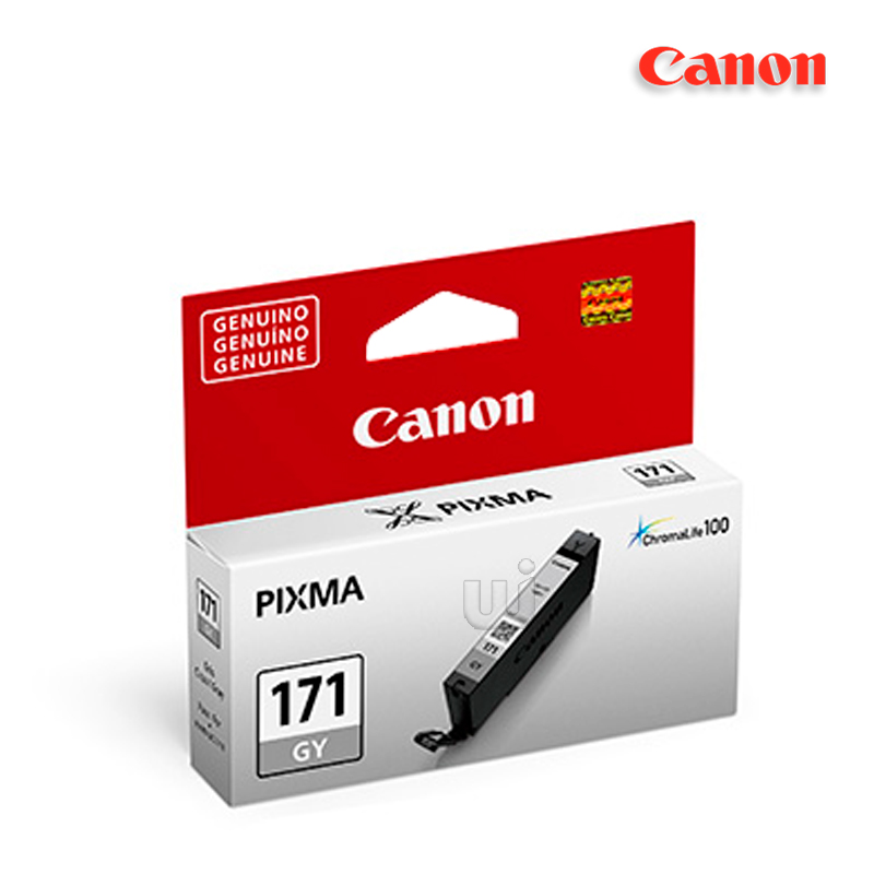 CLI-171GY.jpg Tinta Canon CLI-171 Gray 6.5ML Para MG5710, MG6810, MG7710 (300 Pag) - Imagen 1