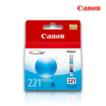 Tinta Canon CLI-221 Cyan 9ML Para iP4600, MP540 (210 Pag)