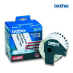 Cinta Brother DK-2205 | Negro Sobre Blanco 2.4″ x 100 pies (62 mm) x 30.4 mts.