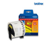 Cinta Brother DK-4605 | Negro Sobre Amarillo 2.4″ (62MM) x 30.48 mts.