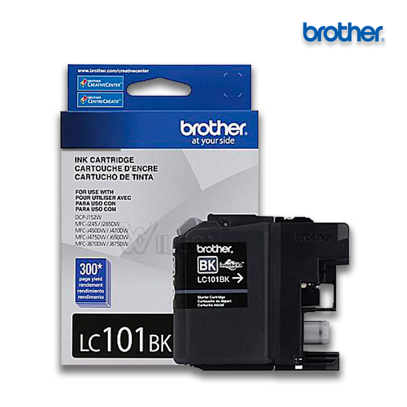 LC-101BK.jpg Tinta Brother LC-101BK Black | DCP-J152W (300 Pag) - Imagen 1