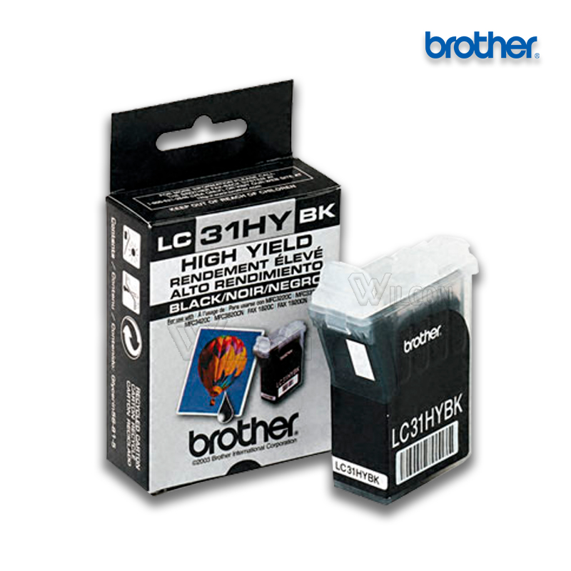 LC-31HYBK.jpg Tinta Brother LC-31HYBK Black | MFC 3220C (900 Pag) - Imagen 1