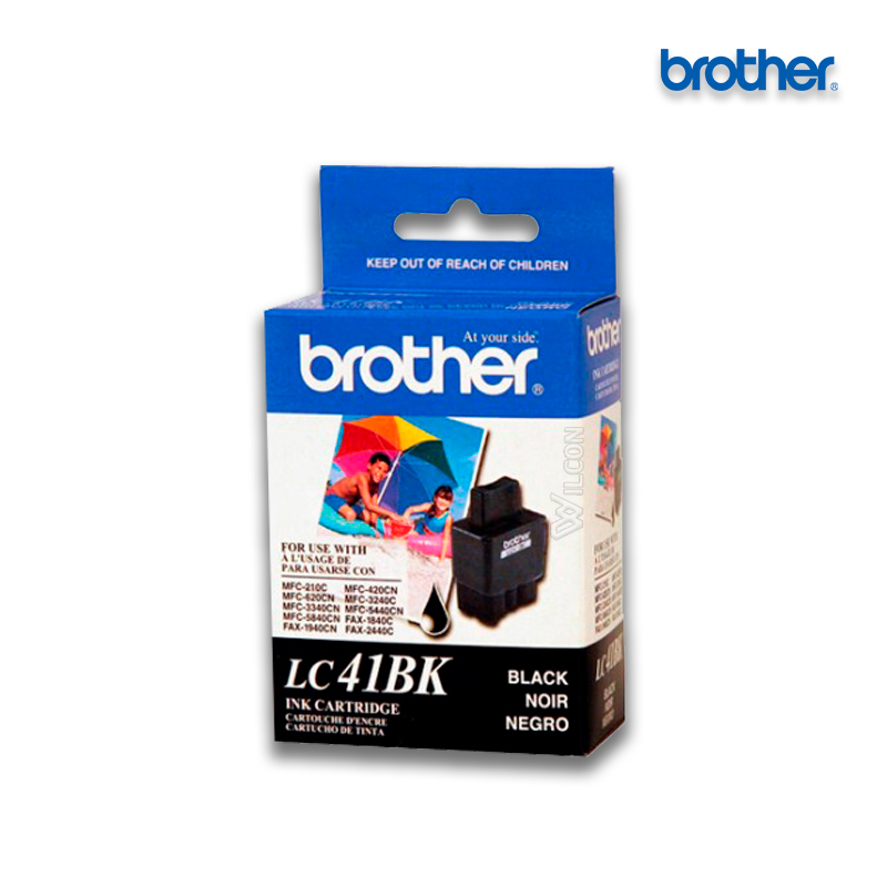 LC-41BK.jpg Tinta Brother LC-41BK Black | MFC 3240 (500 Pag) - Imagen 1