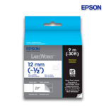 Cinta Epson LC-4WLN9 | Labelworks Standard 1/2″ | Negro