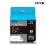 Cinta Epson LC-5BKP9 | Labelworks Standard 3/4″ Negro