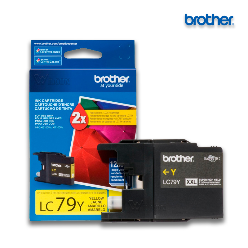 LC-79Y.jpg Tinta Brother LC-79Y Yellow | MFC-J6710 (1,200 Pag) - Imagen 1
