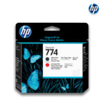 Cabezal HP 774 Negro Mate / Rojo Cromático (P2V97A) | DesignJet Z6810
