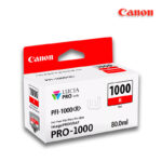 Tinta Canon PFI-1000R Red 80ML Para iPF PRO-1000 (5,355 Pag) - Imagen 2