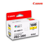 Tinta Canon PFI-1000Y Yellow 80ML Para iPF PRO-1000 (3,365 Pag) - Imagen 2
