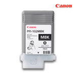 Tinta Canon PFI-102MBK Matte Black Para iPF700, iPF710 130ML