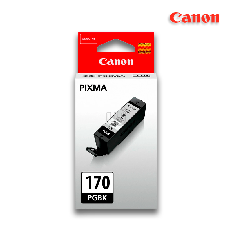 PGI-170BK.jpg Tinta Canon PGI-170 Black 15.4ML Para MG5710, MG6810, MG7710 (330 Pag) - Imagen 1