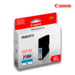 Tinta Canon PGI-2100XL Cyan 19.3ML Para MB5310, IB4010 (1,000 Pag)